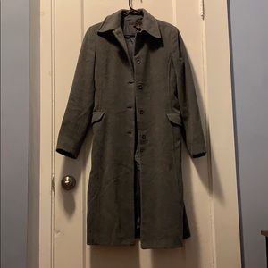 Zara dark grey trench coat
